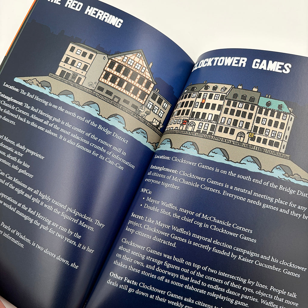 McChanicle Corners RPG: Things to Steal & Where to Find Them
