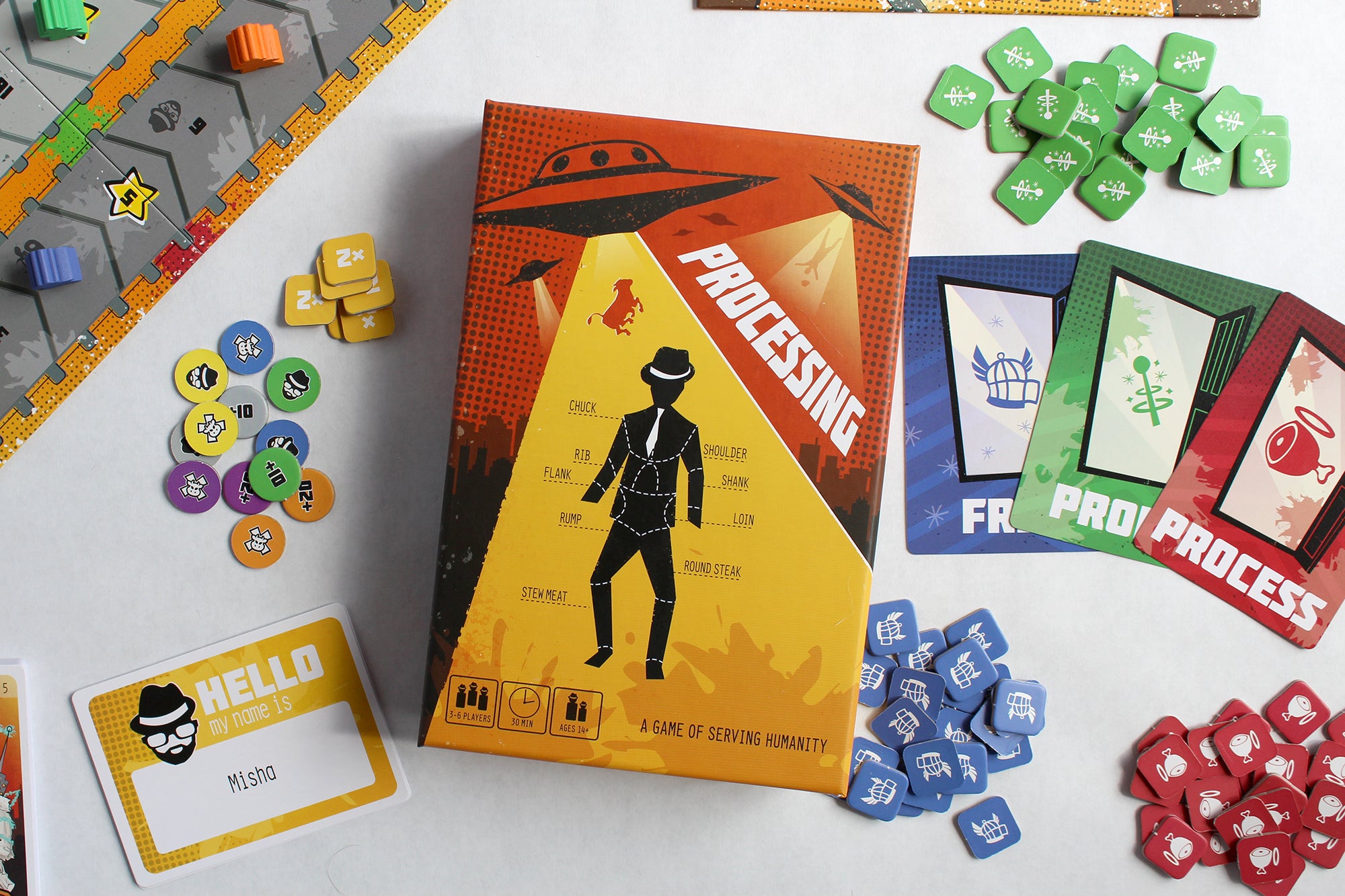 Processing: A Game of Serving Humanity